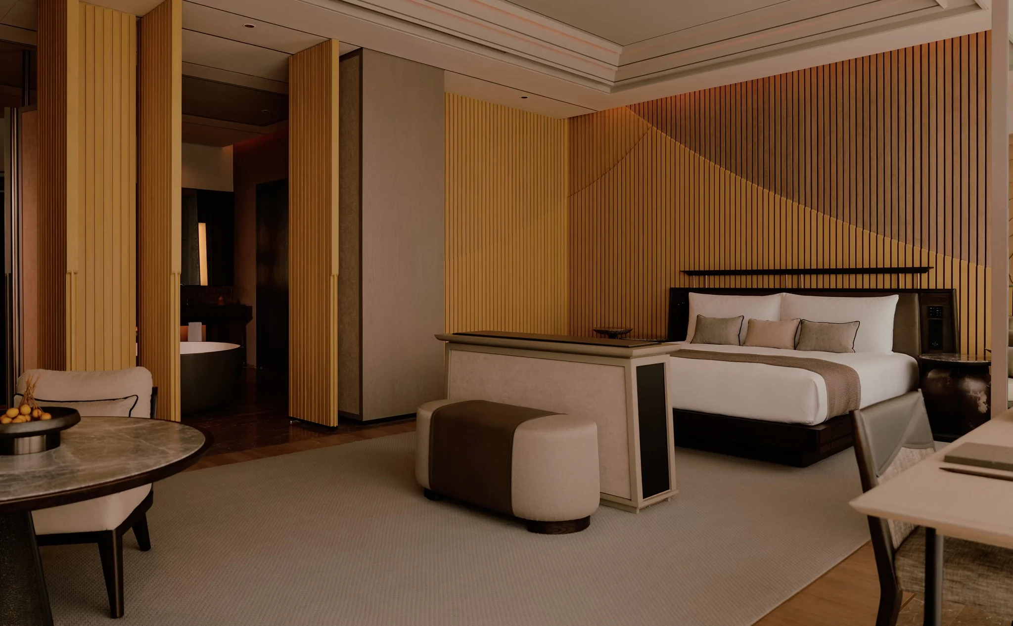 ห้องพัก Deluxe Suite สุดหรูที่โรงแรม Aman Nai Lert Bangkok
