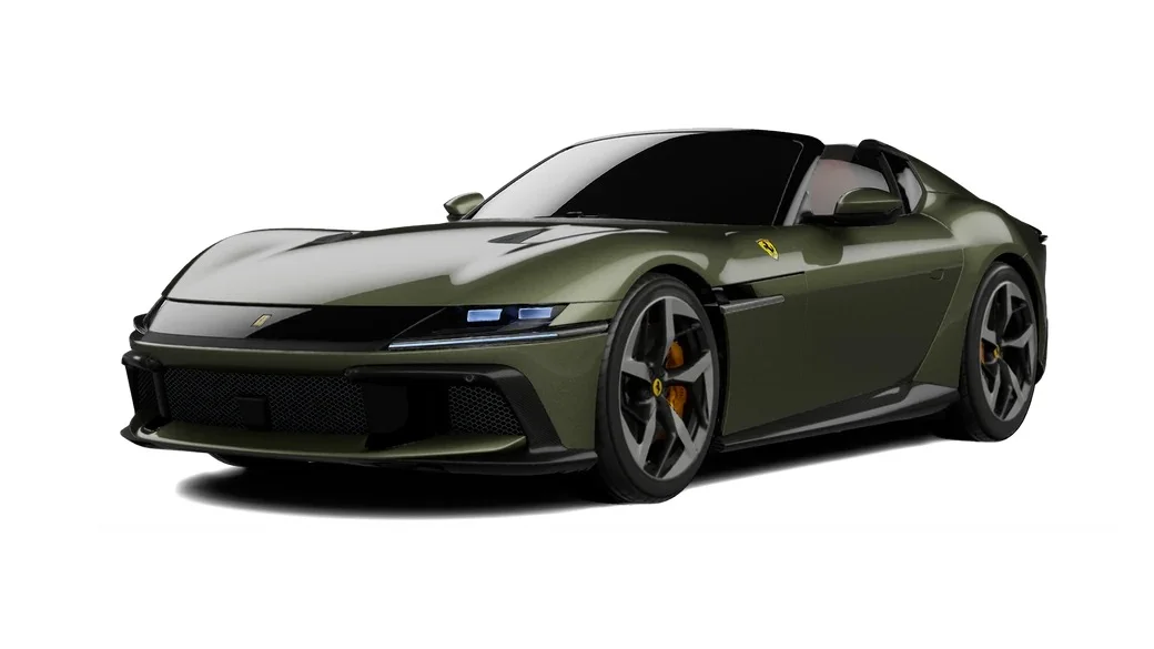 Ferrari 12Cilindri Spider V12 engine high-performance car