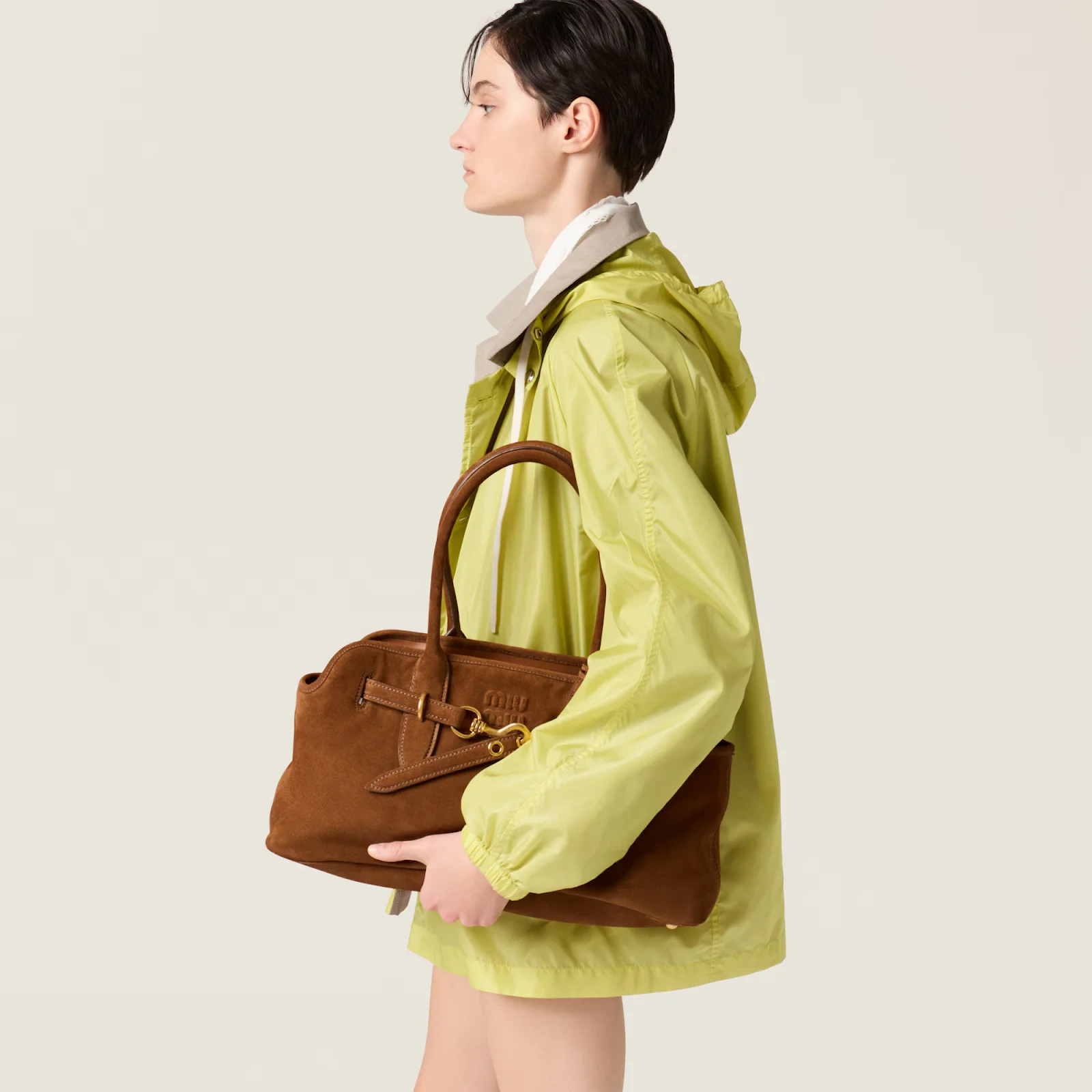 Miu Miu Aventure Suede Bag