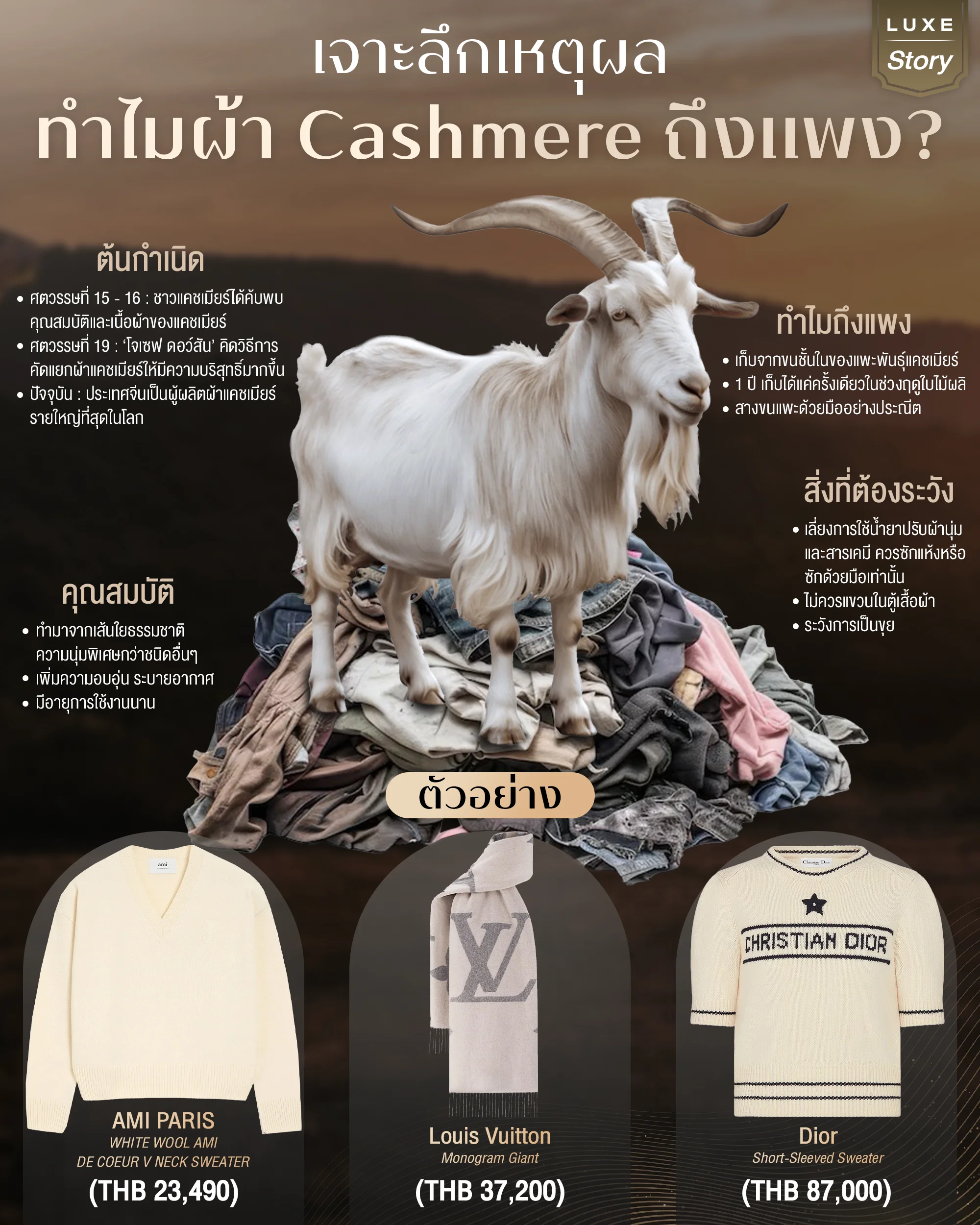 TidRhoo Why Cashmere Fabric, Soft as a Cloud, Is So Expensive
