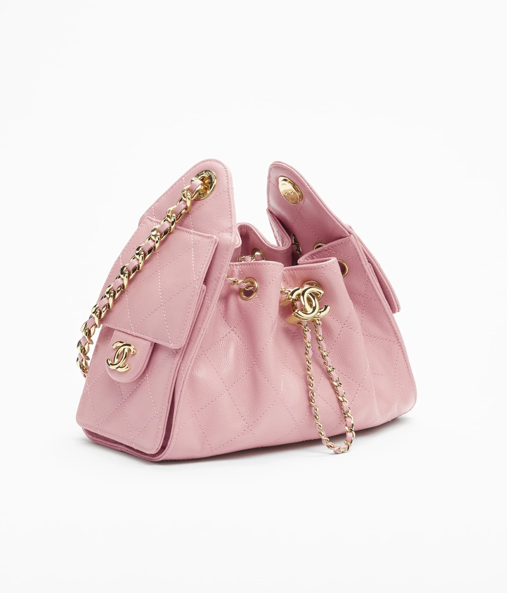 กระเป๋าถือใบเล็ก Chanel 25 Mini Handbag อะไหล่ทอง สไตล์มินิมอลยุคใหม่ของ Matthieu Blazy