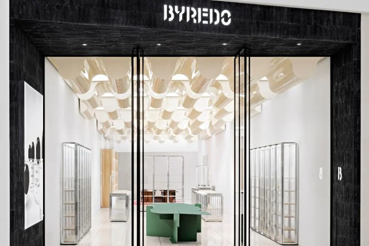 บรรยากาศภายในร้าน Byredo Boutique ที่ออกแบบแนว Minimalist