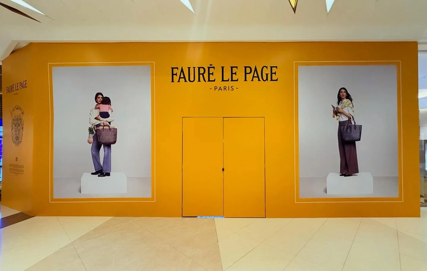 FAUR&Eacute; LE PAGE Thailand flagship store at Siam Paragon Level M