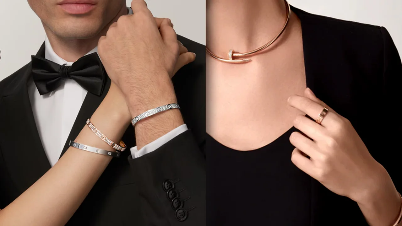 Cartier luxury jewelry popular models