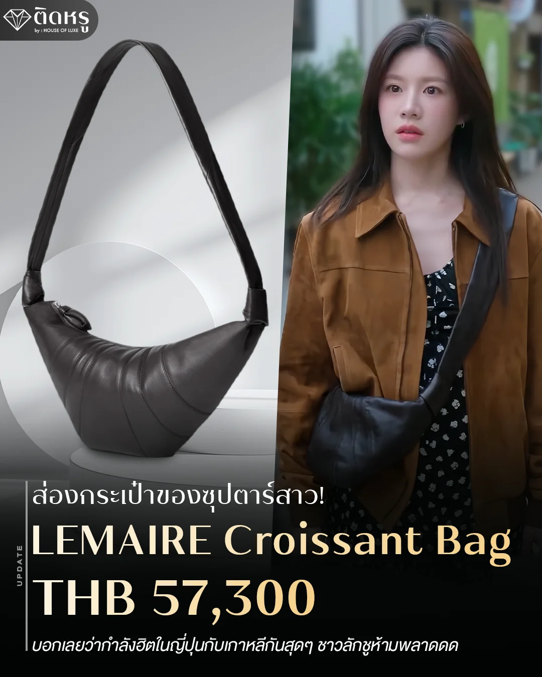 LEMAIRE Croissant Bag
