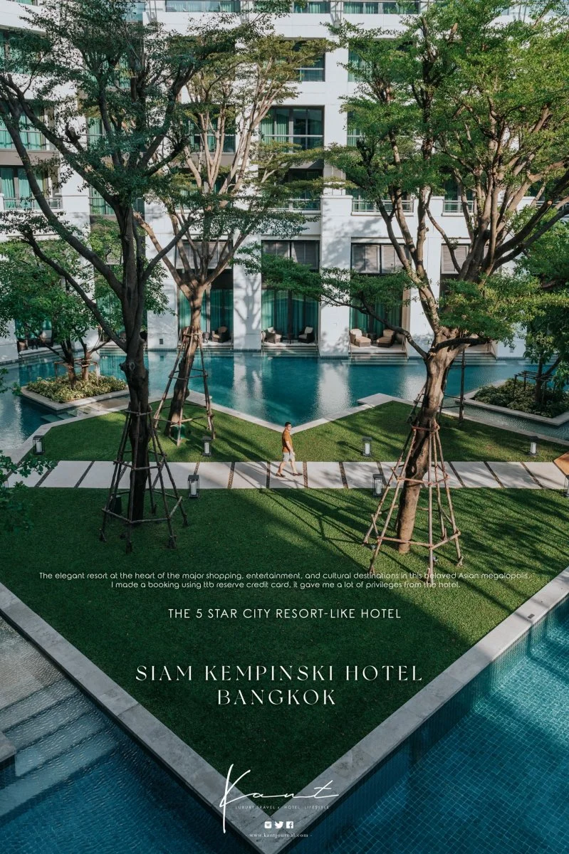 Artistic and private suite design at The Siam Hotel Bangkok