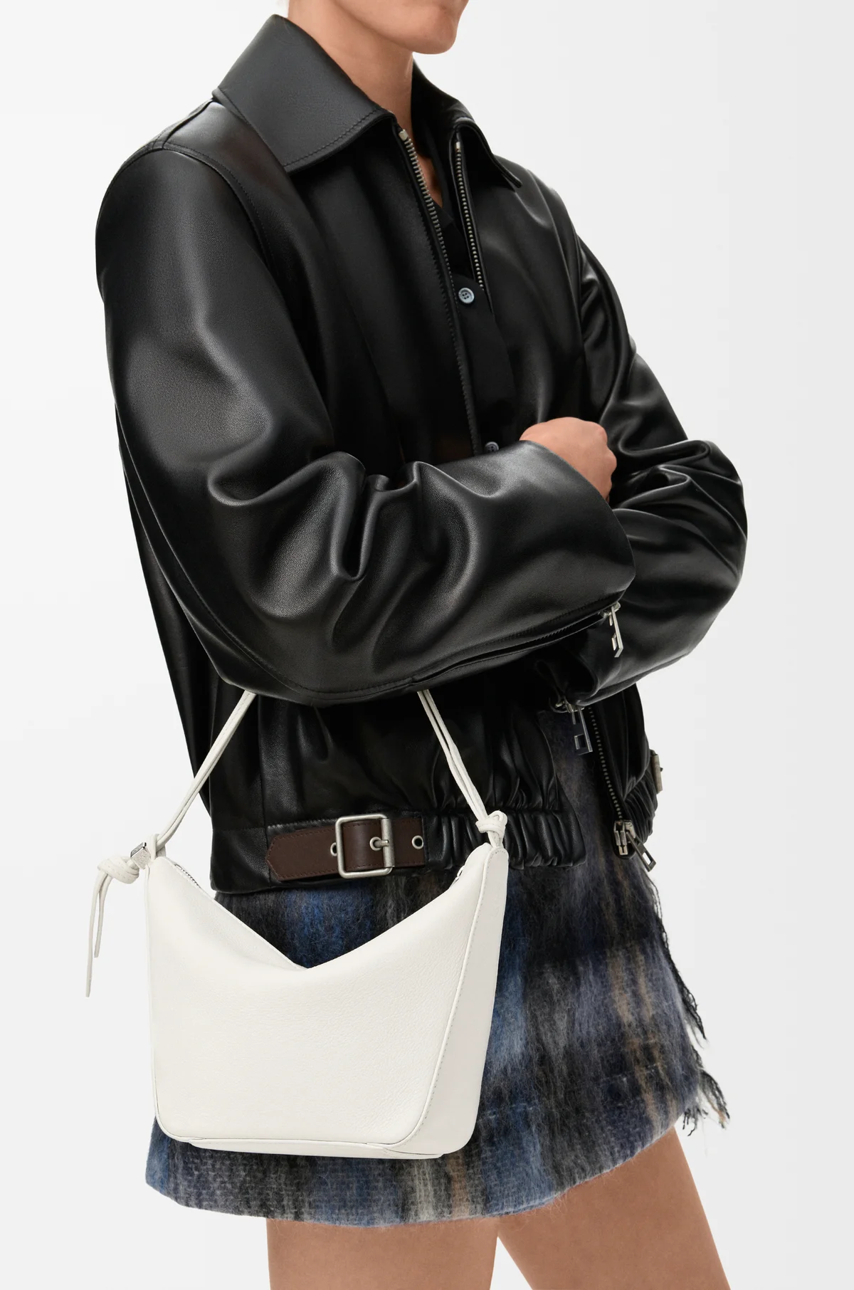 Loewe Mini Hammock Hobo in Light Beige