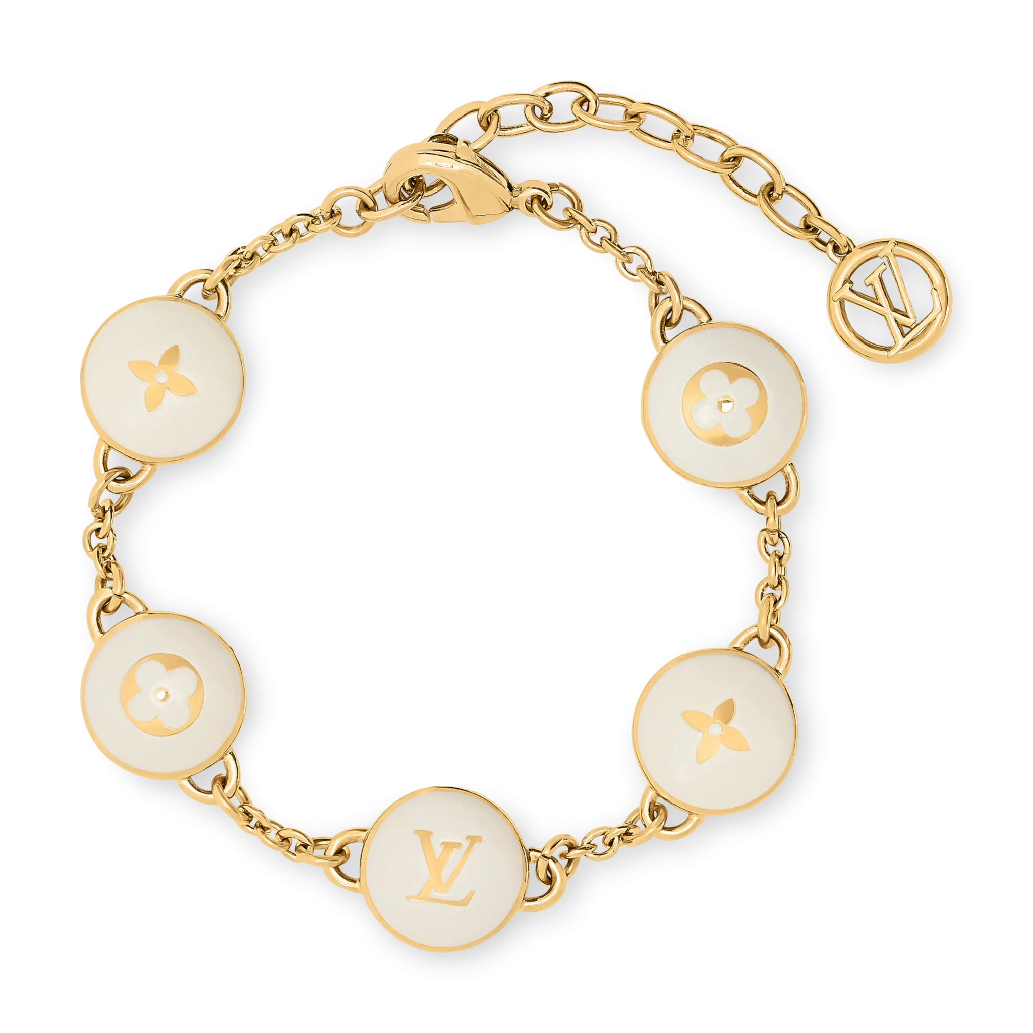 Louis Vuitton bracelet from the new LV Pearly Confetti line