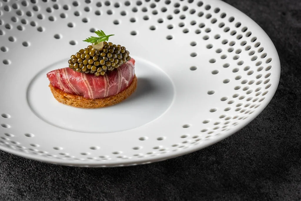 A Modern German dish from S&uuml;hring, showcasing traditional preservation techniques.