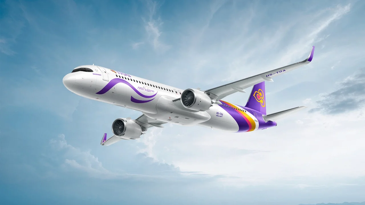 Thai Airways new Airbus A321neo aircraft for 2026 fleet expansion